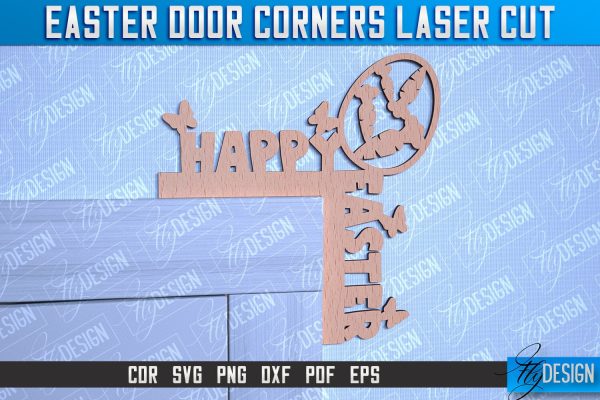 Easter Door Corners | Door Corners Design | CNC File Supply