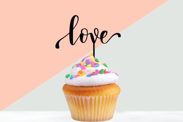 Birthday Cake Topper SVG Cut File | Wedding Cake Topper Supply