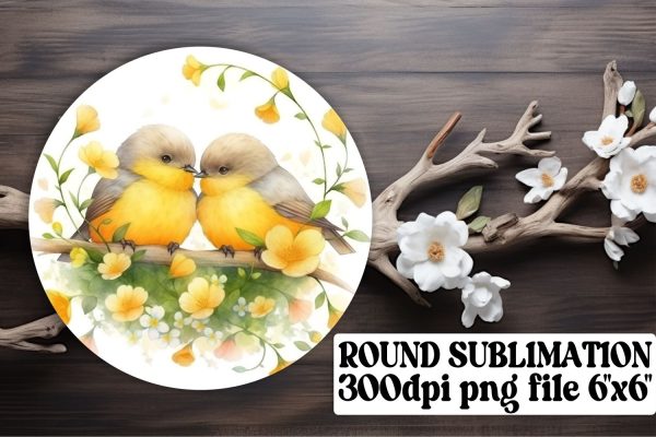 Charming Bird Sublimation Bundle Discount