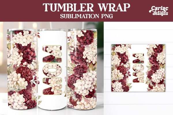 Tumbler Sublimation Wrap, Mom Tumbler Wrap Online now