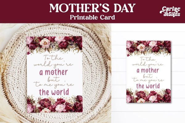 Mother s Day Printable Card Online Hot Sale