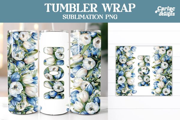 Tumbler Sublimation Wrap, Mom Tumbler Wrap Hot on Sale