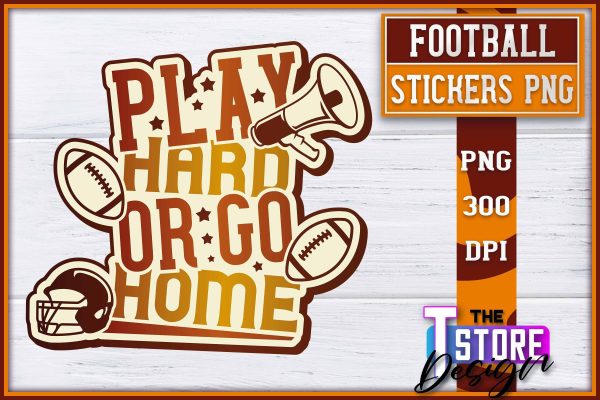 Football Sticker PNG Design | Football Mom PNG | Sports Mom PNG Cheap