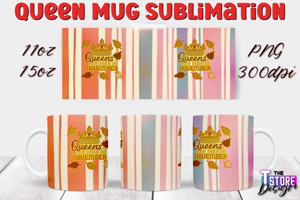 Queen Mug Sublimation | 11 Oz 15 Oz Mug Sublimation | PNG File For Cheap