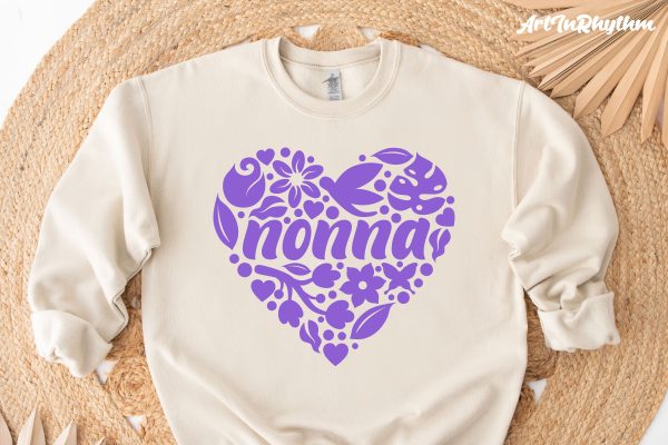 Happy Mother’s Day svg, Nonna svg Fashion