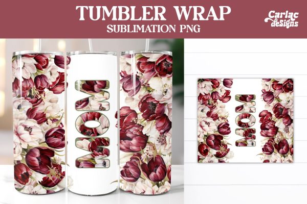 Tumbler Sublimation Wrap, Mom Tumbler Wrap Online