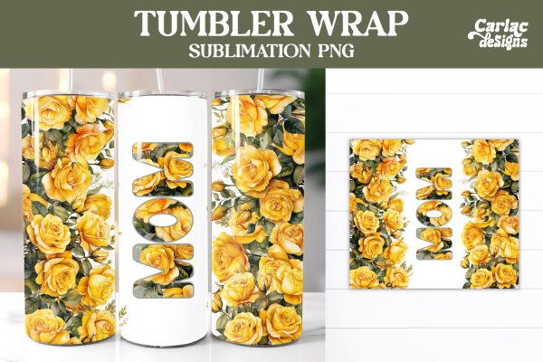 Tumbler Sublimation Wrap, Mom Tumbler Wrap Discount