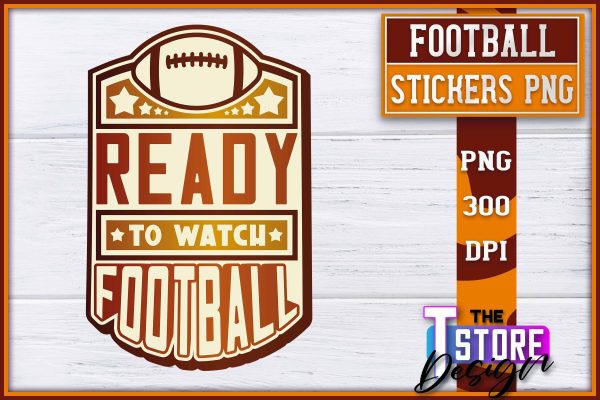 Football Sticker PNG Design | Football Mom PNG | Sports Mom PNG Online now