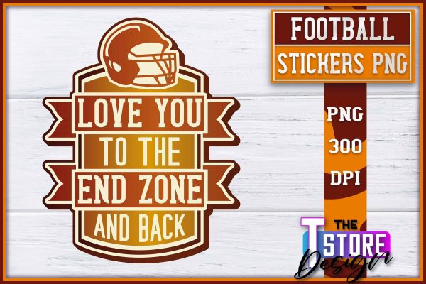 Football Sticker PNG Design | Football Mom PNG | Sports Mom PNG Hot on Sale