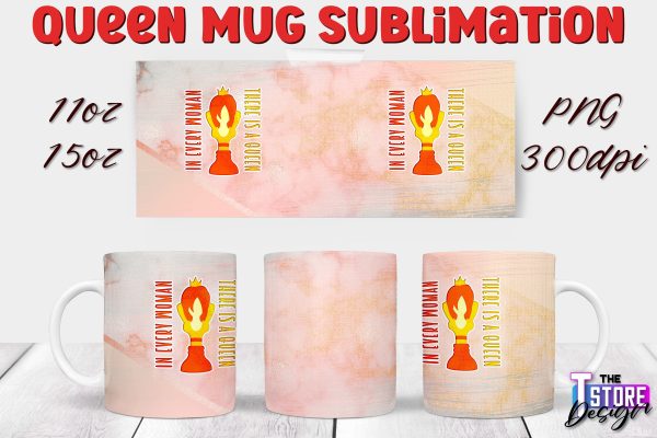 Queen Mug Sublimation | 11 Oz 15 Oz Mug Sublimation | PNG File Online Hot Sale