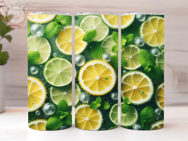 Mojito Cocktail Drink 20oz Tumbler Png, Sublimation Design, Cocktail Tumbler Png, Digital Download PNG Cheap