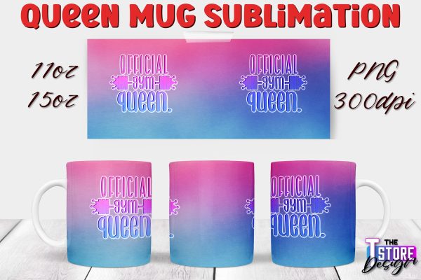 Queen Mug Sublimation | 11 Oz 15 Oz Mug Sublimation | PNG File For Discount