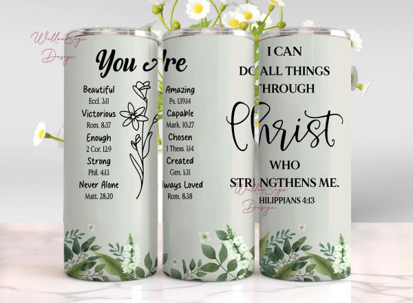 Christian Gifts for Women-Stainless Steel 20oz Tumbler Inspirational Religious Gifts- Christian Faith Jesus God Bible Verse Online
