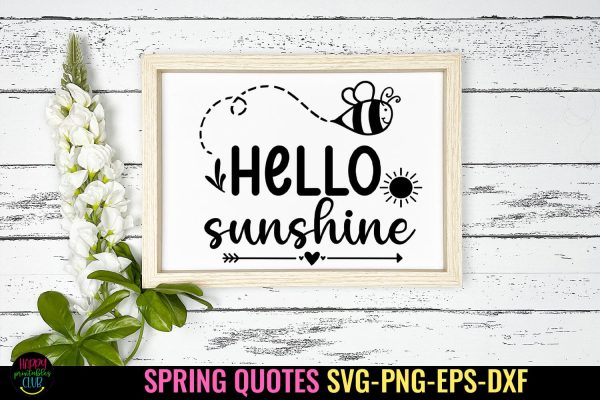 Hello Sunshine SVG I Beach SVG I Summer Quotes SVG Cutfile Cheap
