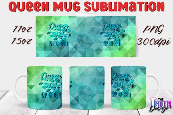Queen Mug Sublimation | 11 Oz 15 Oz Mug Sublimation | PNG File Online Sale