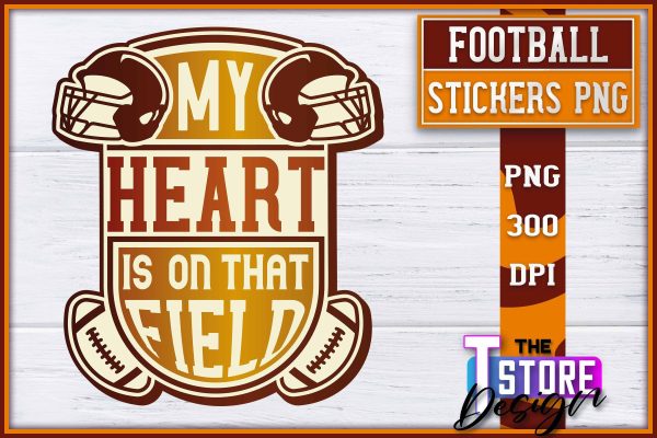 Football Sticker PNG Design | Football Mom PNG | Sports Mom PNG Sale