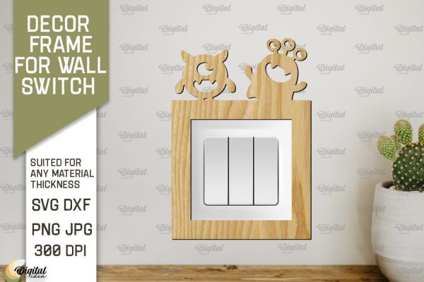 Decor Frame For Wall Switch. Home Decor Laser Cut Online Sale
