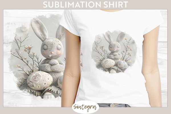 Easter Bunny v18 T-shirt Sublimation For Discount