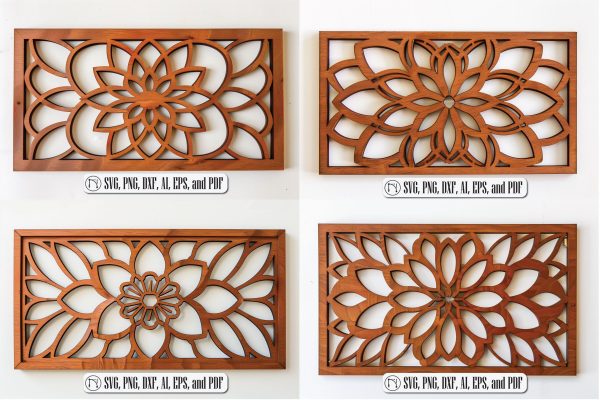 Laser Cut Mandala Wall Decor SVG Bundle Discount