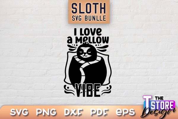 Sloth SVG Design | Lazy Design SVG | SVG File Online now