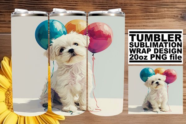 Whimsical Creature Carnival: Birthday Tumbler Design For Sale