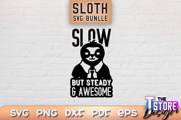 Sloth SVG Design | Lazy Design SVG | SVG File Online now