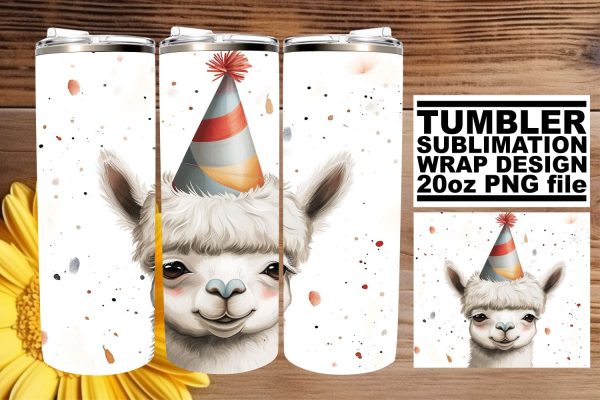 Festive Safari Fiesta: Birthday Tumbler Wrap Fashion