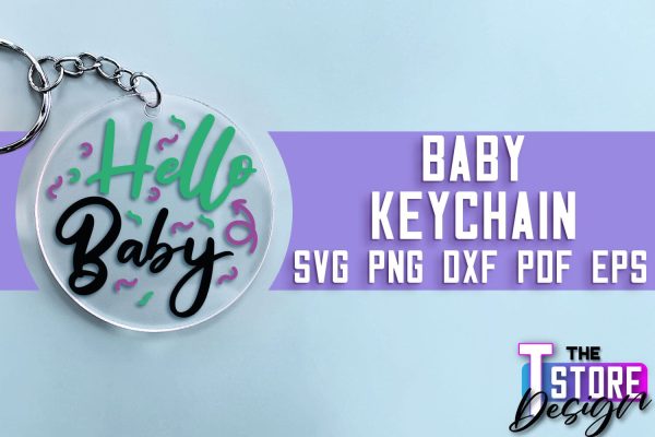 Baby Keychain SVG | Funny Quotes SVG | SVG File on Sale