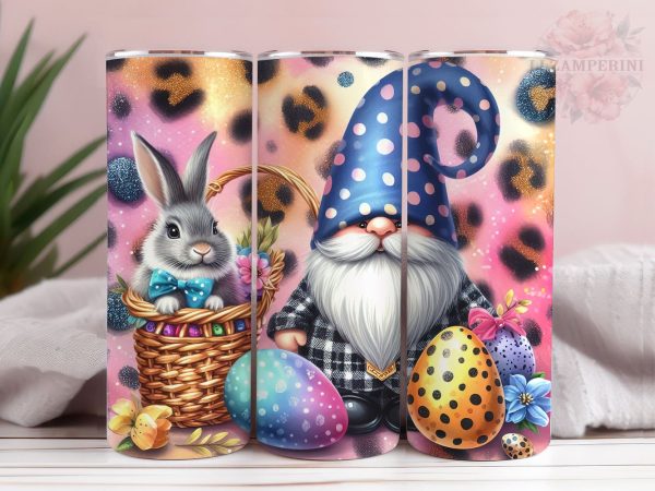 Gnome Easter 20oz Tumbler Wrap PNG, Gnome Png, Straight & Tapered Tumbler Wrap, Happy Easter Day Tumbler PNG, Instant Digital Download For Cheap