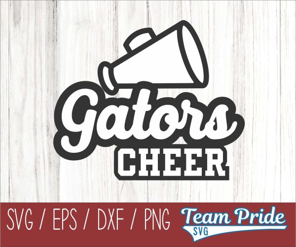 Gators Cheer SVG Printable Digital Download SVG, EPS, DXF, PNG Online now