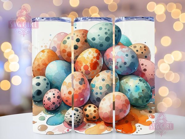Easter Egg Tumbler, Cute Easter 20oz Tumbler Wrap Sublimation Design, Straight Tapered Tumbler Wrap, Happy Easter Tumbler Png, Instant Digital Download Online now