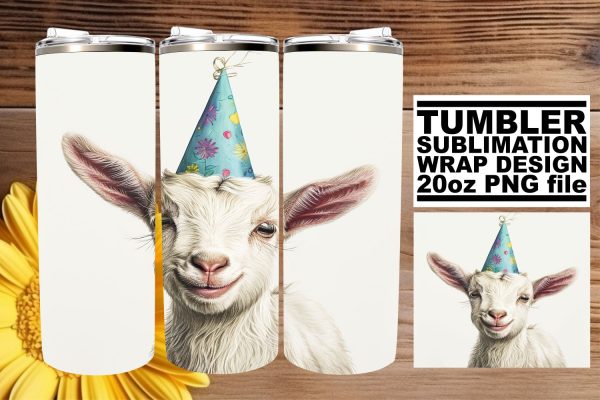Vibrant Wildlife Wonderland: Birthday Tumbler Wrap Cheap