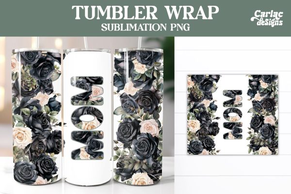 Tumbler Sublimation Wrap, Mom Tumbler Wrap For Discount
