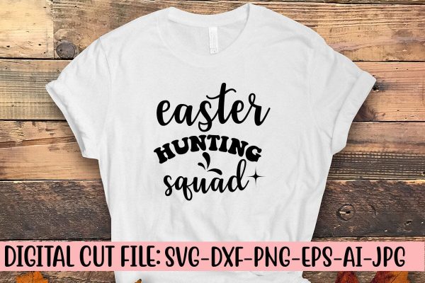 Easter Hunting Squad SVG Hot on Sale