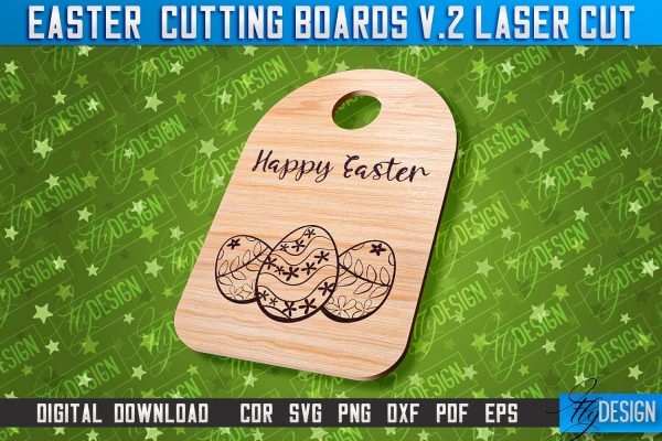 Easter Cutting Boards | Bunny Laser Cut | Easter Design v.2 Hot on Sale
