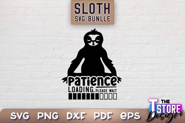 Sloth SVG Design | Lazy Design SVG | SVG File Hot on Sale