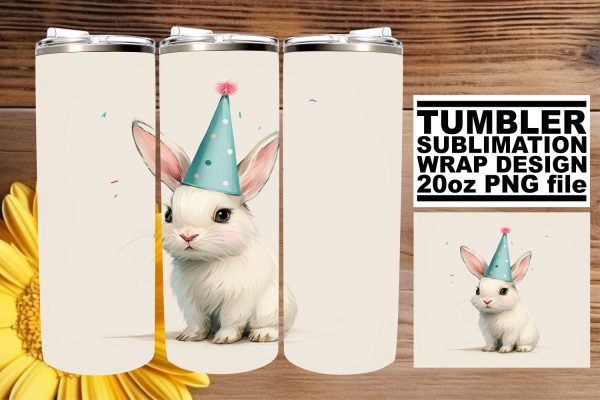 Festive Creature Celebration: Birthday Tumbler Wrap Discount