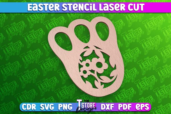 Easter Stencil | Stencil Laser Cut Design | Easter Design | CNC Files Online Hot Sale