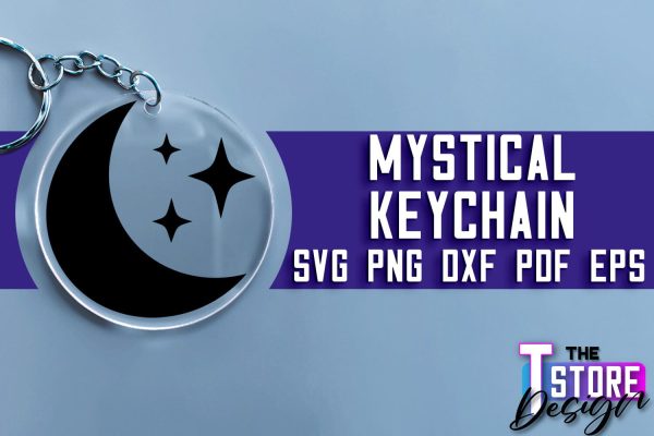 Mystical Keychain SVG | Mystical Symbols SVG Design Online Hot Sale