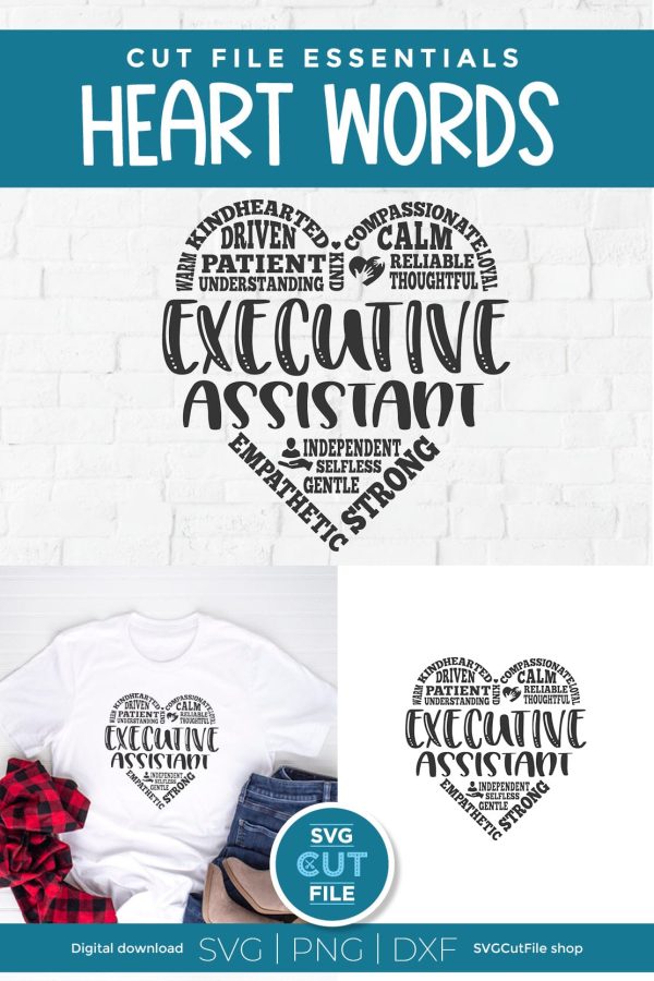Executive Assistant svg for crafters Sale