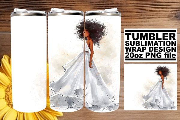 Whimsical Love Watercolor Wedding Tumbler: Joyful 20oz Blend Online Sale