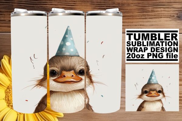 Lively Zoo Celebration: Birthday Tumbler Wrap Online