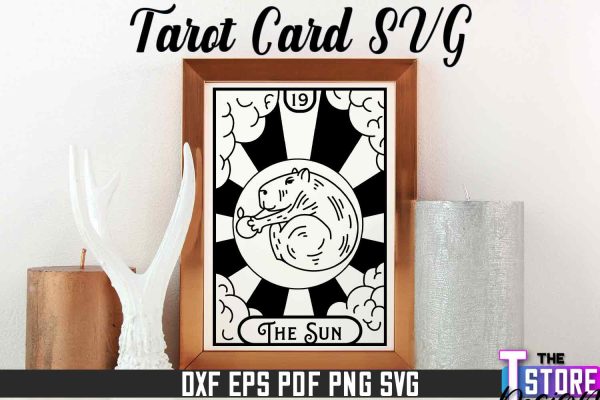 Tarot Card Laser Cut | Tarot Card Design | CNC File on Sale
