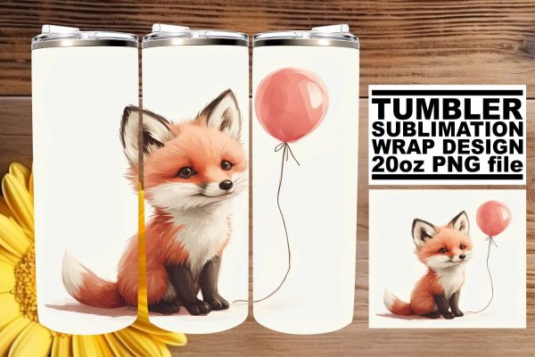 Color Burst Birthday Bash: Animal Tumbler Design Cheap