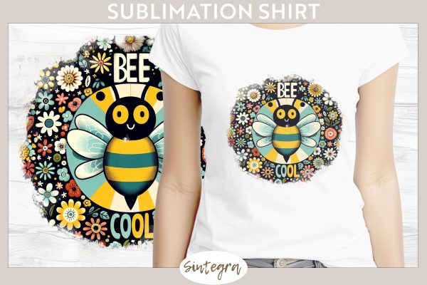 Bee Cool v4 T-shirt Sublimation Hot on Sale