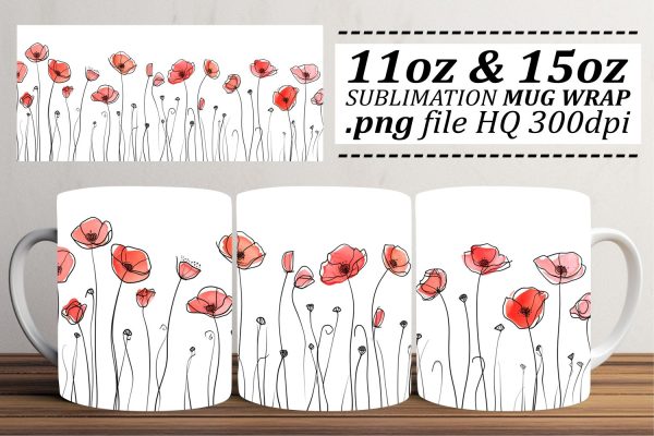 Elegant Floral Elegance Mug Pattern Art Online Hot Sale