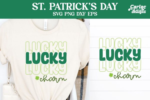 Lucky Charm SVG, St Patrick s Day SVG Online Hot Sale
