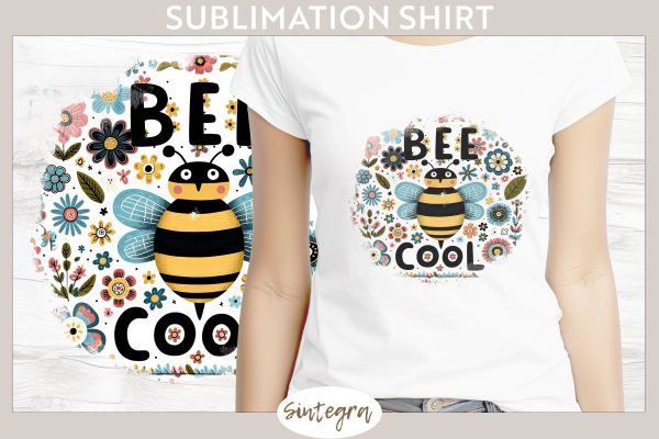 Bee Cool v1 T-shirt Sublimation Hot on Sale