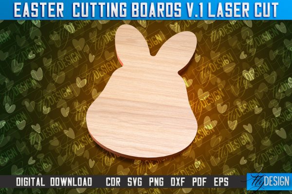Easter Cutting Boards | Bunny Laser Cut | Easter Design v.1 Hot on Sale