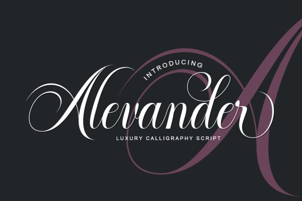 Alevander Script Online Sale
